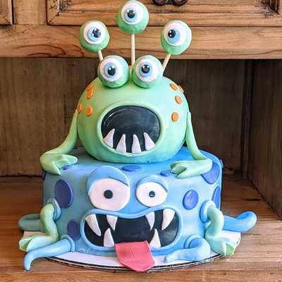 Monster #cake #fave